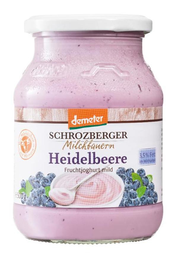 Produktfoto zu Fruchtjoghurt Heidelbeere