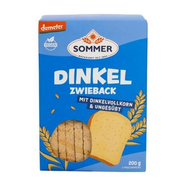 Produktfoto zu Dinkel Zwieback ungesüßt