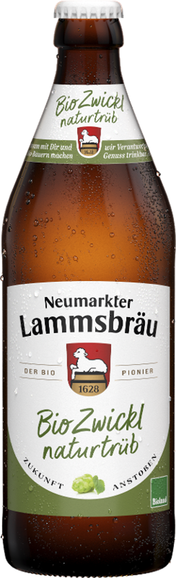 Produktfoto zu Lammsbräu Zwickl 10 x 0,5l