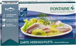 Produktfoto zu Heringfilets in Senf Dill Creme