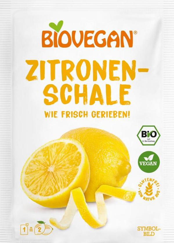 Produktfoto zu geriebene Zitronenschale