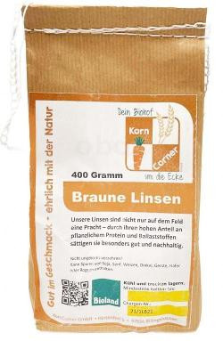 Produktfoto zu Linsen braun regio