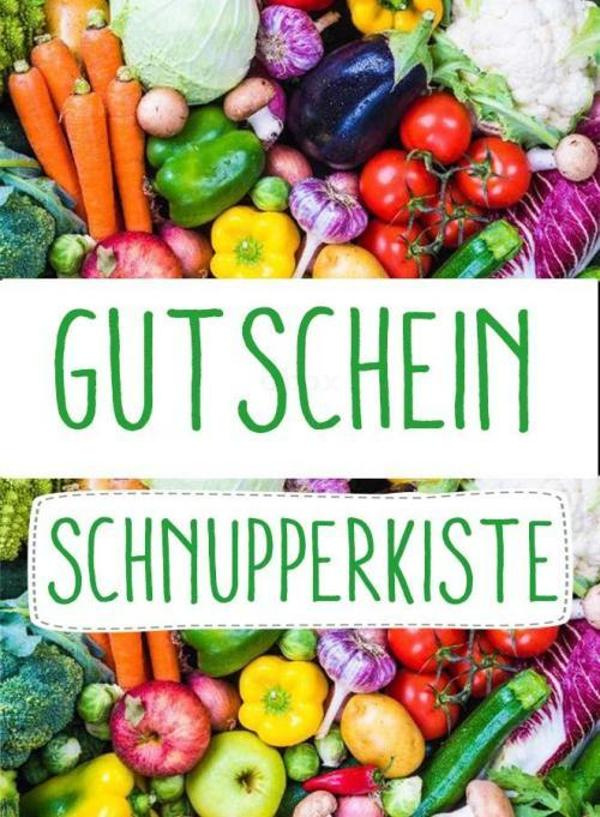 Produktfoto zu Schnupperkisten-Gutschein