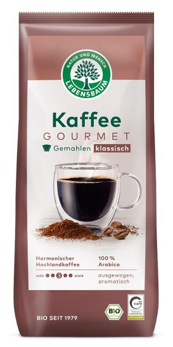 Produktfoto zu Gourmet Kaffee gemahlen, 100 % Arabica