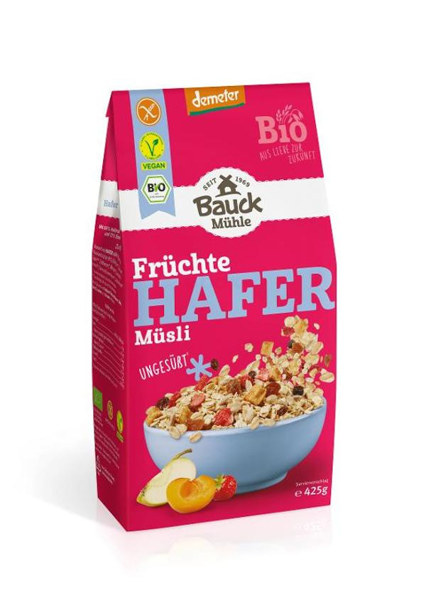 Produktfoto zu Bauck Mühle Hafer Müsli Früchte