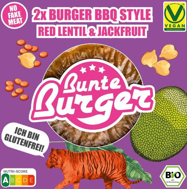 Produktfoto zu Red Lentil BBQ-Style Burger