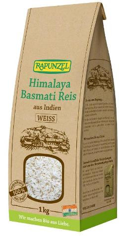 Produktfoto zu Basmati Reis weiß, 1 kg