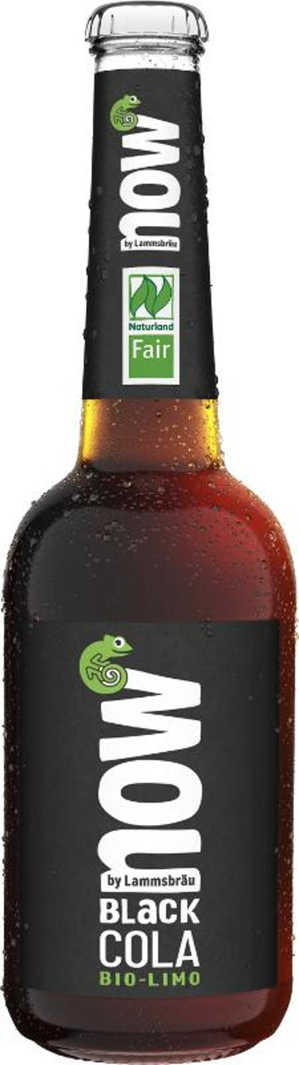 Produktfoto zu now Black Cola, 10 x 0,33  ltr