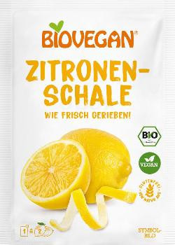 Produktfoto zu geriebene Zitronenschale