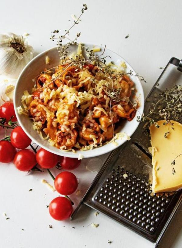 Produktfoto zu Tortellini-Gemüsepfanne