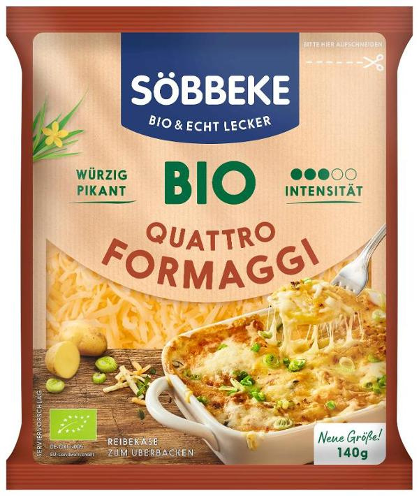 Produktfoto zu Reibekäse Quattro formaggi