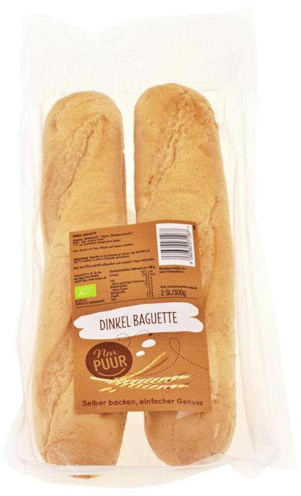 Produktfoto zu Dinkel-Baguette zum Aufbacken