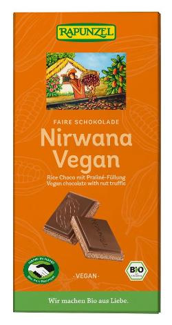 Produktfoto zu Nirwana Vegan mit Pralinén-Füllung 36%