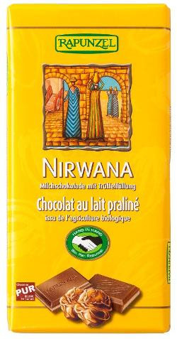 Produktfoto zu Nirwana Milchschokolade mit Pralinén-Füllung 36 %