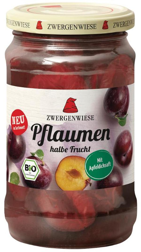 Produktfoto zu Pflaumen im Glas, halbe Frucht