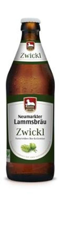 Produktfoto zu Lammsbräu Zwickl 10 x 0,5l