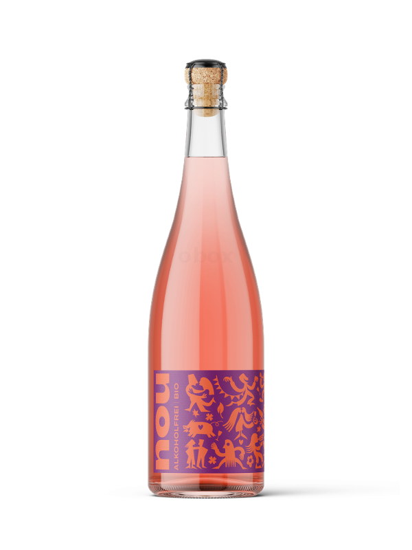 Produktfoto zu NOU Secco alkoholfrei rose