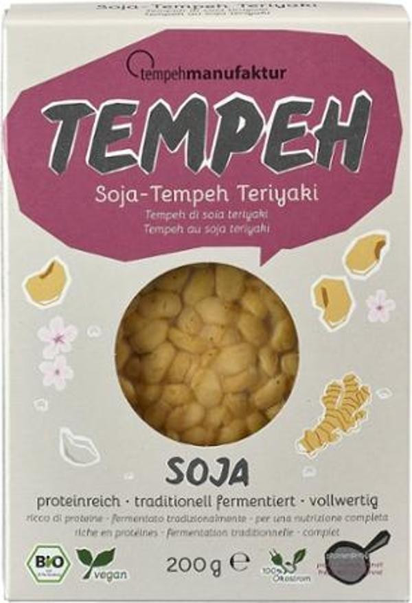 Produktfoto zu Tempeh Soja Teriyaki