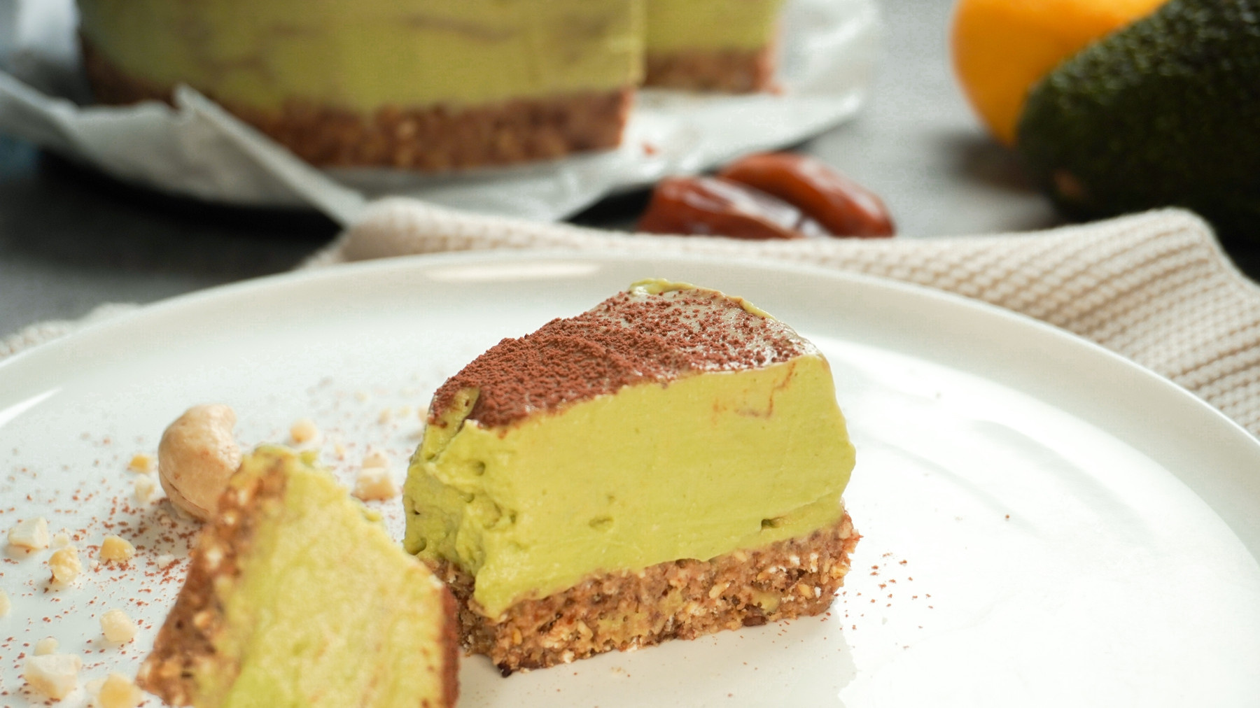 Rezeptbild für Avocado-Kuchen