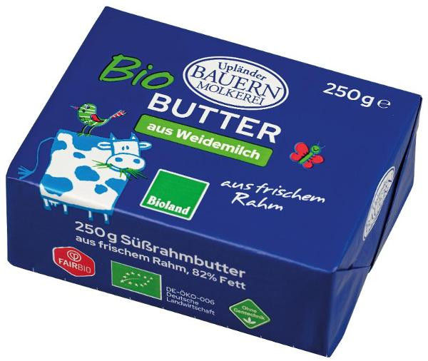 Produktfoto zu Süßrahm-Butter groß