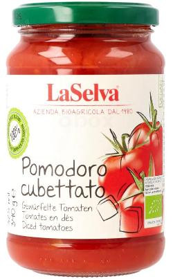 Produktfoto zu Gewürfelte Tomaten Cubettato