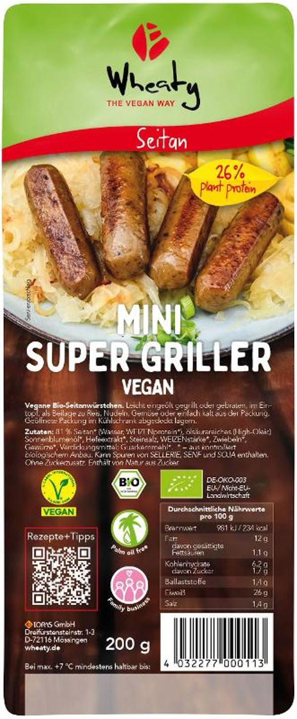 Produktfoto zu Mini Super-Griller (vegan)