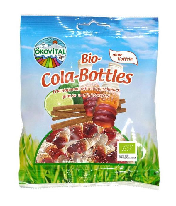 Produktfoto zu Cola Bottles mit bio Gelatine