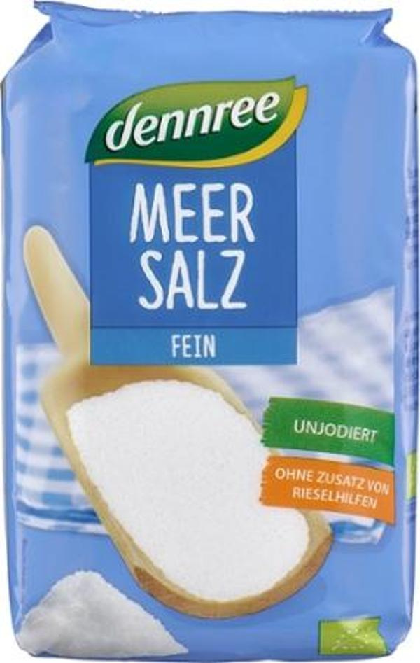 Produktfoto zu Meersalz fein, unjodiert, 1 kg Packung