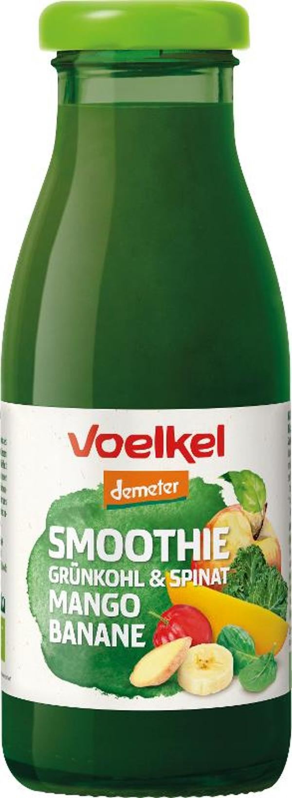 Produktfoto zu Smoothie Grünkohl, Mango, Spinat, Ingwer