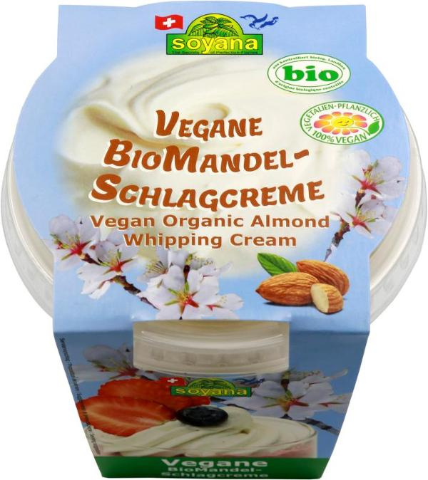 Produktfoto zu vegane Mandel-Schlagcreme