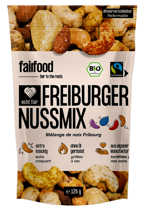 Produktfoto zu Fairer Nussmix geröstet & bunt