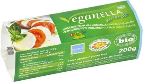 Produktfoto zu Veganella Natur - Alternative zu Mozzarella